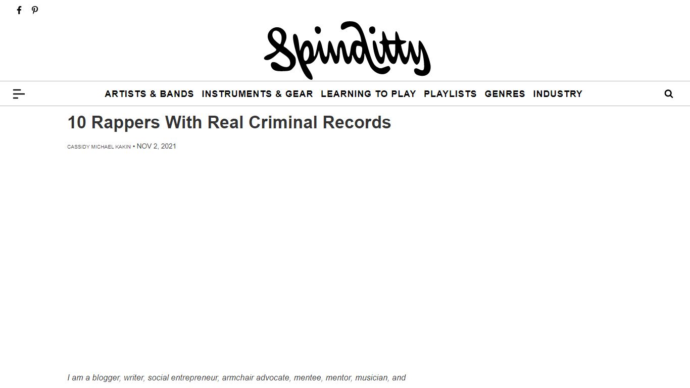 10 Rappers With Real Criminal Records - Spinditty