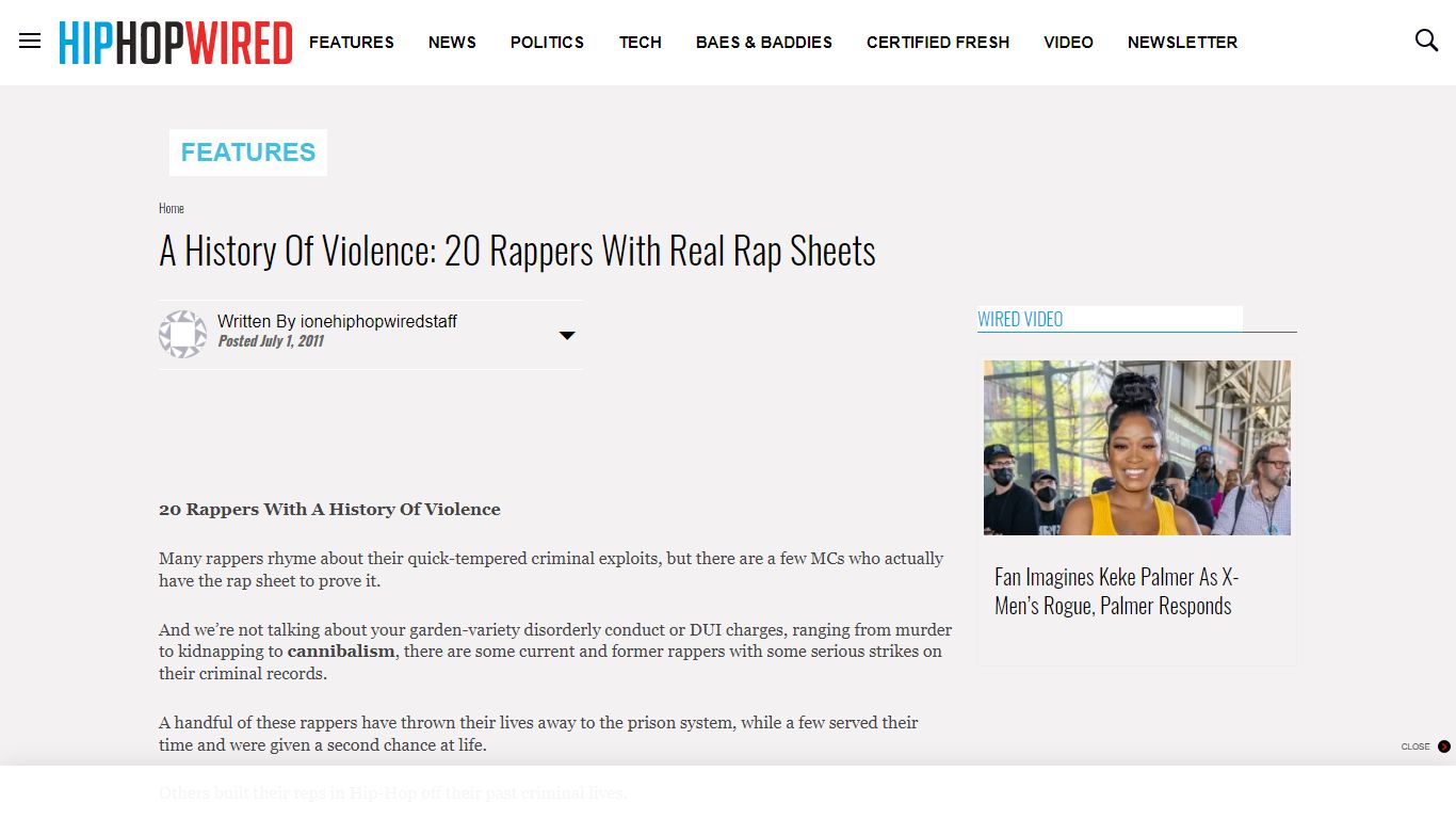 Arrested Rappers - Hip-Hop Wired